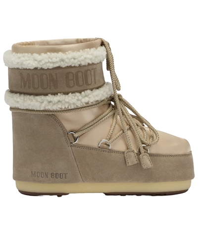 Moon Boot - Icon Low Pearly Plus Støvle - Pale Peach/Sand
